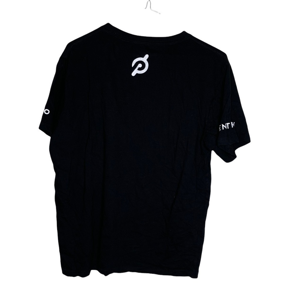 Peloton 100% Cotton Black Workout T-shirt size Medium - Picture 4 of 5